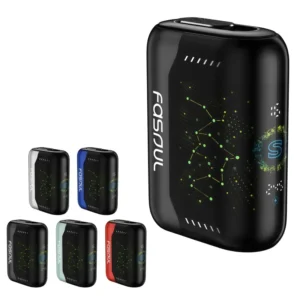 Fasoul Stellar 二回加熱主機水晶紅款，IQOS TEREA 煙彈專用，搭載 3D 曲面螢幕與二回加熱技術