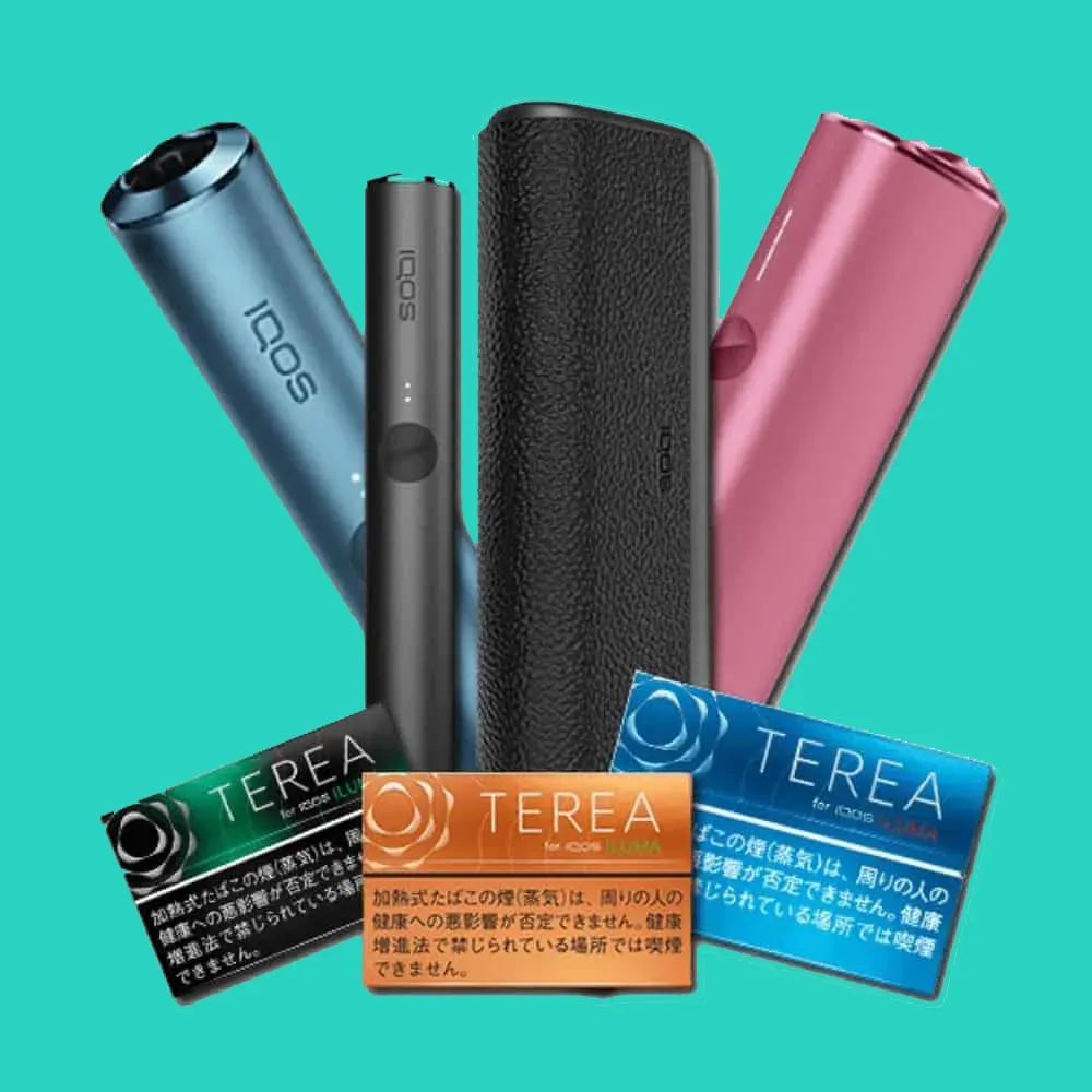 iqos加熱煙所有系列與日版TEREA煙彈展示
